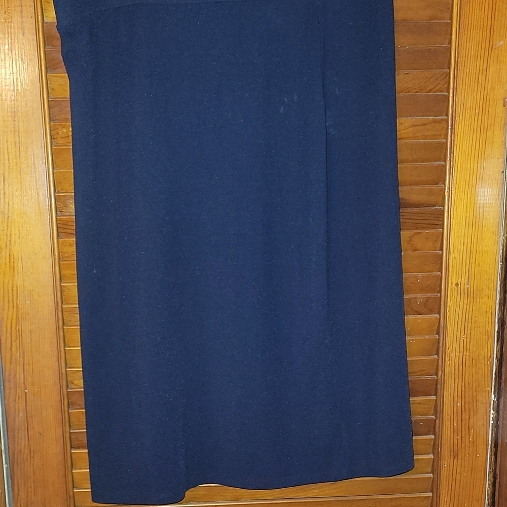 Elegant Navy Blue Women's Skirt